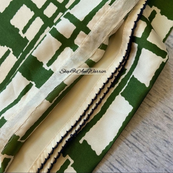 Anthropologie Maeve NWT silk windowpane elbow sleeve shift dress shop@iamwarrior - Picture 9 of 11